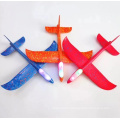 DWI Dowellin Epp Hand Throwing Airplane Self-assembling Foam Plane With Light